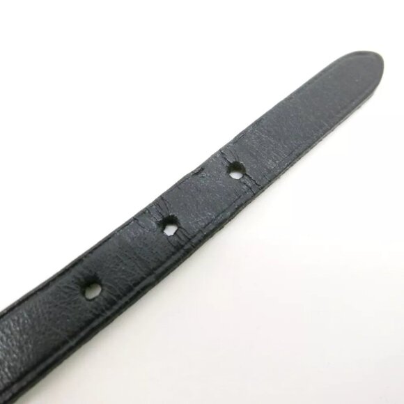 Authentic HERMES Api 3 Bracelet E in Square Black Leather - Picture 9 of 12